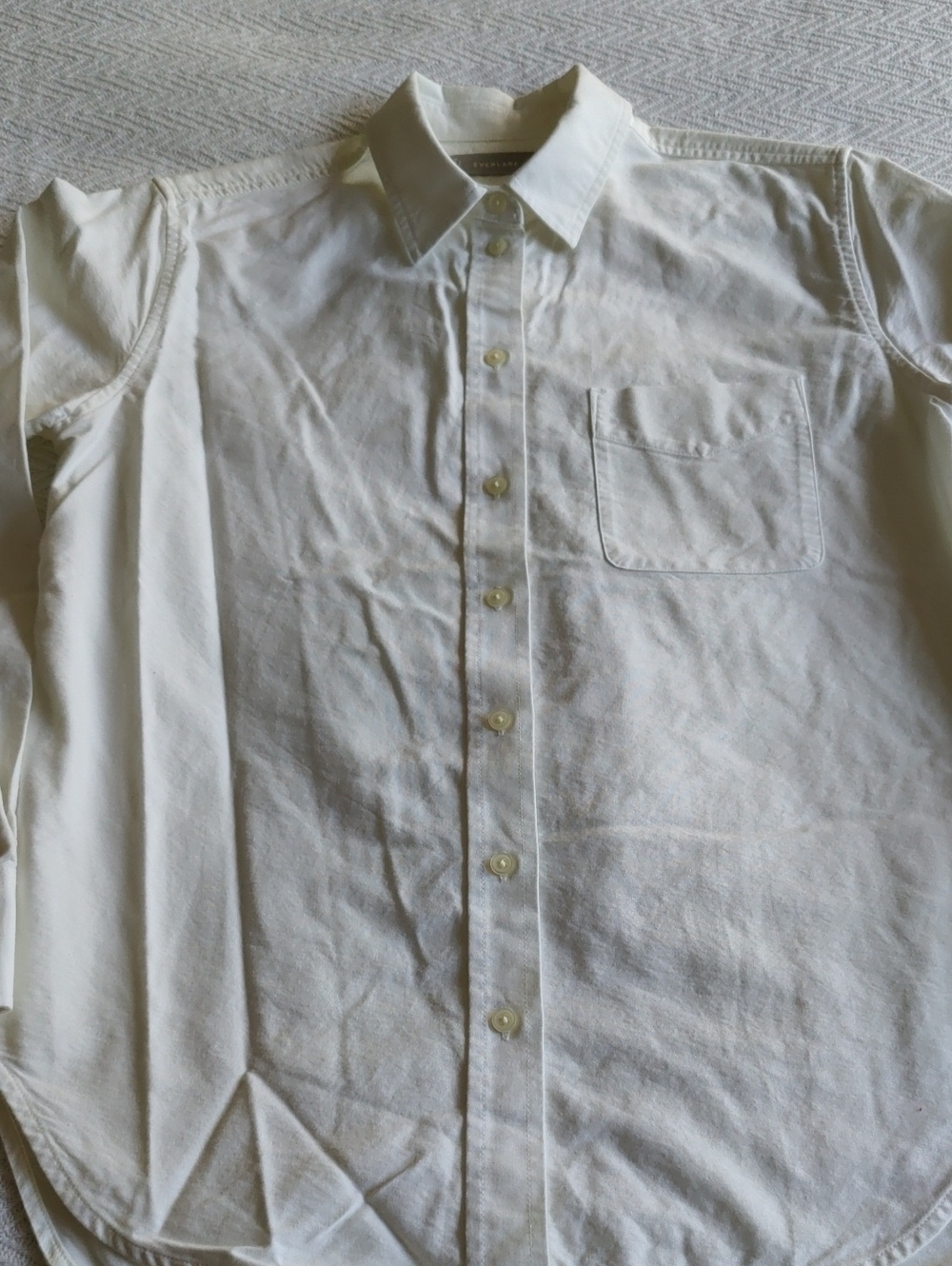 NWOT Everlane Relaxed Oxford Size 2 White